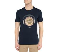 Ben Sherman Men's The Beatles Lonely Hearts T-Shirt - Blue - Large