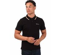 Ben Sherman | Mens Tipped Polo Shirt - Black / XL