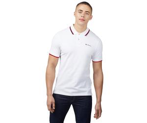 Ben Sherman | Mens Tipped Polo Shirt - White / L