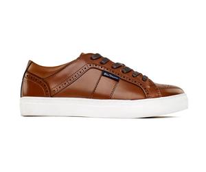 Ben Sherman Mens Tony Trainers - Tan - Size UK 8