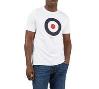 Ben Sherman Mens White Short Sleeve T-Shirt