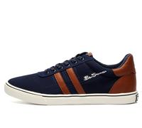 Ben Sherman Original Dexxy | Court Shoes | Navy / Tan / White | UK Size 11