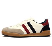 Ben Sherman Original Sokka Men's Trainers Size: 10 Colour : White / Navy / Red