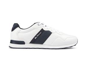 Ben Sherman Owen Retro Mens Running Trainers White 10 UK