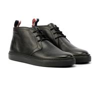 Ben Sherman Mens Parka Chukka Boots Black Milled Lea 10