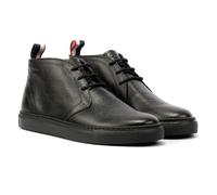 Ben Sherman Mens Parka Chukka Boots Black Milled Lea 9