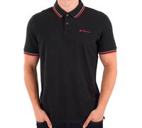 Ben Sherman Men's Signature Polo Shirt, Black (Black 290), X-Large (Size:XL)