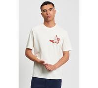 Ben Sherman - Secret Tune Society Ivory - T-Shirt - beige - M - 100% Organic Cotton M