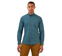 Ben Sherman Signature Gingham Long Sleeve Shirt Blue XL Men