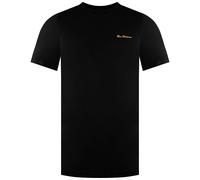 Ben Sherman Small Logo Short Sleeve Mens Black T-Shirt 0076266_BLACK