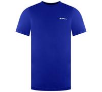 Ben Sherman Small Logo Short Sleeve Mens Blue T-Shirt 0076266_TWILIGHTDENIM