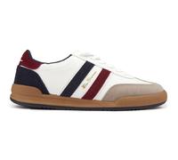 Ben Sherman Mens Sokka Stripe Trainers White/Navy/Red 11