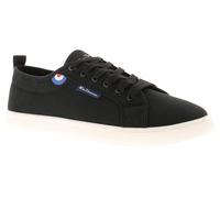 Ben Sherman Mens Southside Canvas Pumps Black 8