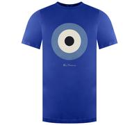Ben Sherman Target Mens Blue T-Shirt Cotton - Size 2XL