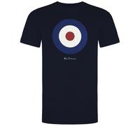 Ben Sherman Target Mens Navy T-Shirt Cotton - Size Large