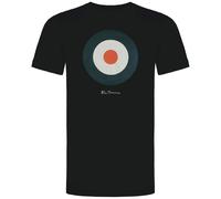 Ben Sherman Target Short Sleeve Crew Neck Mens Dark Green T-Shirt 0078052NU