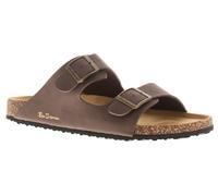 Ben Sherman Mens Tonic Double Buckle Sandals Brown 9