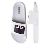 Ben Sherman Union Slip-On White Synthetic Mens Sliders BS21111_White