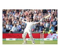 Ben Stokes - England Cricket Autograph Signed A4 Photo Print 2