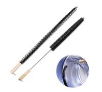 Benaewa 2 Pack Radiator Cleaner Brush, Fexible Radiator Duster with Wooden Handle, Radiator Buddy Brush for Radiators, Washing Machines & Tumble Dryers