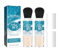 Benaewa 2 Pcs Powder Sunscreen, SPF 50 Hawaiian Tropic Powder for Scalp, Long Lasting Makeup