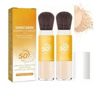 Benaewa 2 Pcs Spf 50 Scalp Sunscreen, Lasting Lightweight Breathable, Oil Control Setting Powder for Scalp, Face