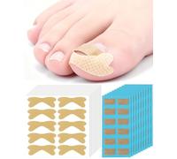 Benaewa 220 Pcs Ingrown Toenail Corrector Set, Breathable Ingrown Toenail Treatment in 2 Types for Pain Relief, Protect Toe Nail