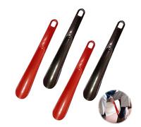 Benaewa 4 Pcs Shoe Horn Long Handled, 9.8inch/25cm Shoe Horn with Hanging Holes, Fit for Men Women Elder