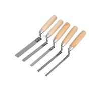 Benaewa 5 Pcs Pointing Trowel Set, Stainless Steel Finger Pointing Tool for Brick Tiling, Masonry Work