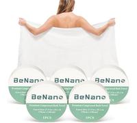Benano Premium Compressed Towel Tablets - 55.1" x 27.5" Large Bath Towel - Disposable, Reusable for Hotel, Camping, Sports, Hiking, Beach, Swimming, Vacation (5 Pack)