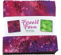 Benartex Fossil Fern 5 Charm Pack Fabric Quilting Squares