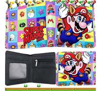 Benaton Children's Children's Cartoon Purses, Youth Cartoon Purse, Cartoon Coin Compartment, Wallet for Boys and Girls, Holds Change, ID and Coins, Colourful, 11,5 x 9 x 1 cm / 4,5 x 3,5 x 0,4 Zoll,