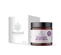 Benatural Essentials All Natural Magnesium Relief Cream 100g | Soothes Muscles & Improves Sleep | Made in The UK | pH Balanced