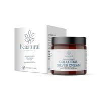 Benatural Essentials Premium Colloidal Silver Cream 100g | All Natural Cream | Antibacterial & Antifungal | PH Balanced | Manufactured in the UK