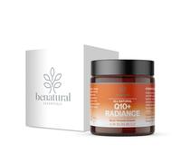 Benatural Essentials Q10+ Radiance Multivitamin Cream - CoQ10, Vitamin C, B3, B5, E & Hyaluronic Acid Daily Moisturiser | Natural Botanical | Vegan | 60g | Made in UK
