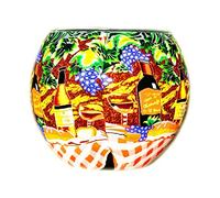 Benaya Glass Nightlight Tealight Holder - Wine Setting