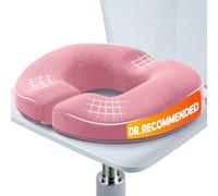 Benazcap Donut Pillow Seat Cushion for Hemorrhoids, Coccyx Cushion for Tailbone Pain Relief, Donut Pillow, Memory Foam Seat Cushion by Ergonomic for Sores, Sciatica(Good Support, Slightly Firm