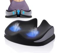 Benazcap Large Memory Seat Cushion for Office Chair Pressure Relief Sciatica & Tailbone Pain Relief Memory Foam Firm Coccyx Pad for Long Sitting, for