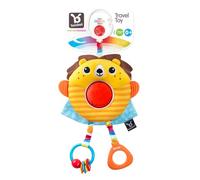 Benbat Dazzle Friends Lion Toy, Baby Toy, Clip on Baby Pram Toy, Baby Sensory Toy, BPA Free, Helps Develop Early Motor Skills. Newborn Rattle Toy, Baby Teething Toy.