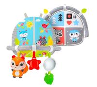 BenBat Double Sided Car Seat Activity Arch - Baby Toy Activity Center - Toys for Children - Developmental Toys for Babies - Best Toddler Toys for The Car
