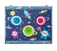 Benbat Sunshade for Cars - Space Pattern Car Sunshades for Kids and Car Window Shades for Baby - Premium Car Sunshades and Car Side Window Shade - Gifts for Baby Shower and Newborn Gifts (1 Pack)