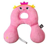 BenBat Newborn Headrest & Neck Support Pillow Baby Travel Pillow for Comfortable Sleep. 0-12 Months (Pink-Fairy)