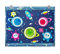 Benbat Sunshade for Cars - Space Pattern Car Sunshades for Kids and Car Window Shades for Baby - Premium Car Sunshades and Car Side Window Shade - Gifts for Baby Shower and Newborn Gifts (1 Pack)