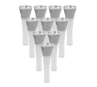 BenBow 10 x 016 Stainless Steel Replacement Funnel for Compressed Air Cleaning Gun, Air Gun, Compressed Air Accessories, Compatible Classic Pistol Series
