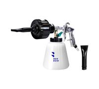BenBow Air Foam Gun Black - for effective pre-cleaning of cars, boats, and motorcycles - practical foam cannon - ideal for vehicle detailers