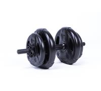 Bench 10KG Adjustable Dumbbell Set in Black Bench Black