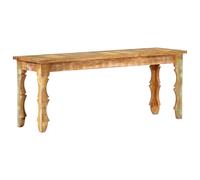 Bench 110x35x45cm Solid Reclaimed Wood Living Room Kitchen Seating vidaXL