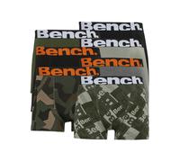 Bench 7 Pack Ejler Mens Designer Boxer Shorts, Multicolour Trunks in XL