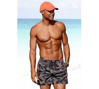 Bench Army Print Swim Shorts Black