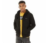 Bench Baraz Men's Zip Hoodie | Hoodies | Black | UK Size XL